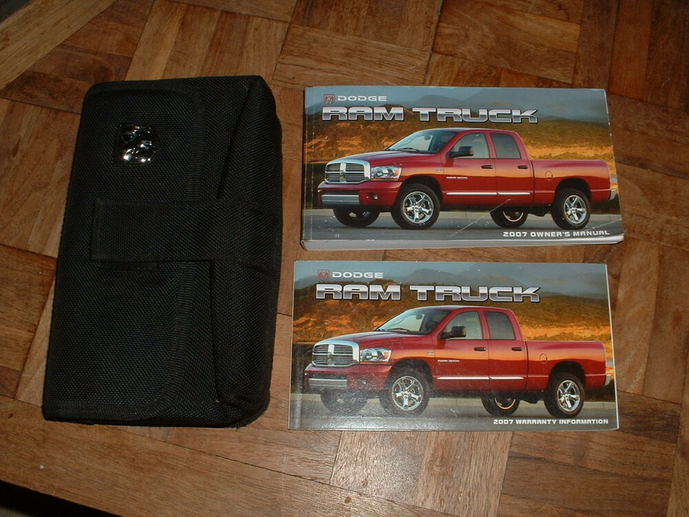 2007 Dodge Ram 1500 User Manual